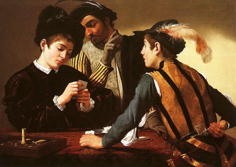  1594 - I bari, Kimbell Art Museum, Fort Worth